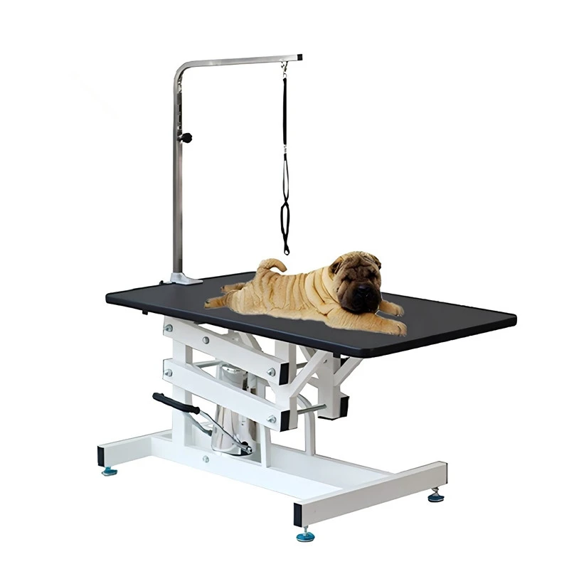 Hydraulic Lifting Vet Folded Pet Grooming Beauty Table For Dog